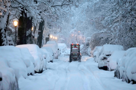 Δρόμος στο Μόναχο πρωί Σαββάτου 2/12/2023